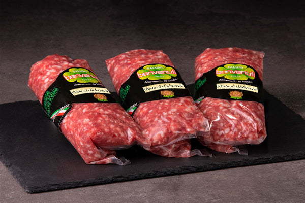 Pasta di Salsiccia sottovuoto da 500g